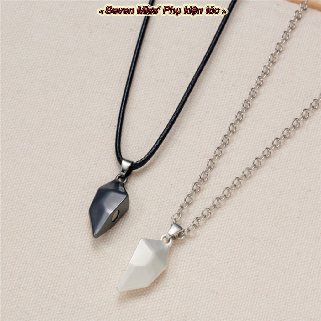 Vòng cổ Mặt Trái Tim Có Nam Châm Cho Cặp Đôi