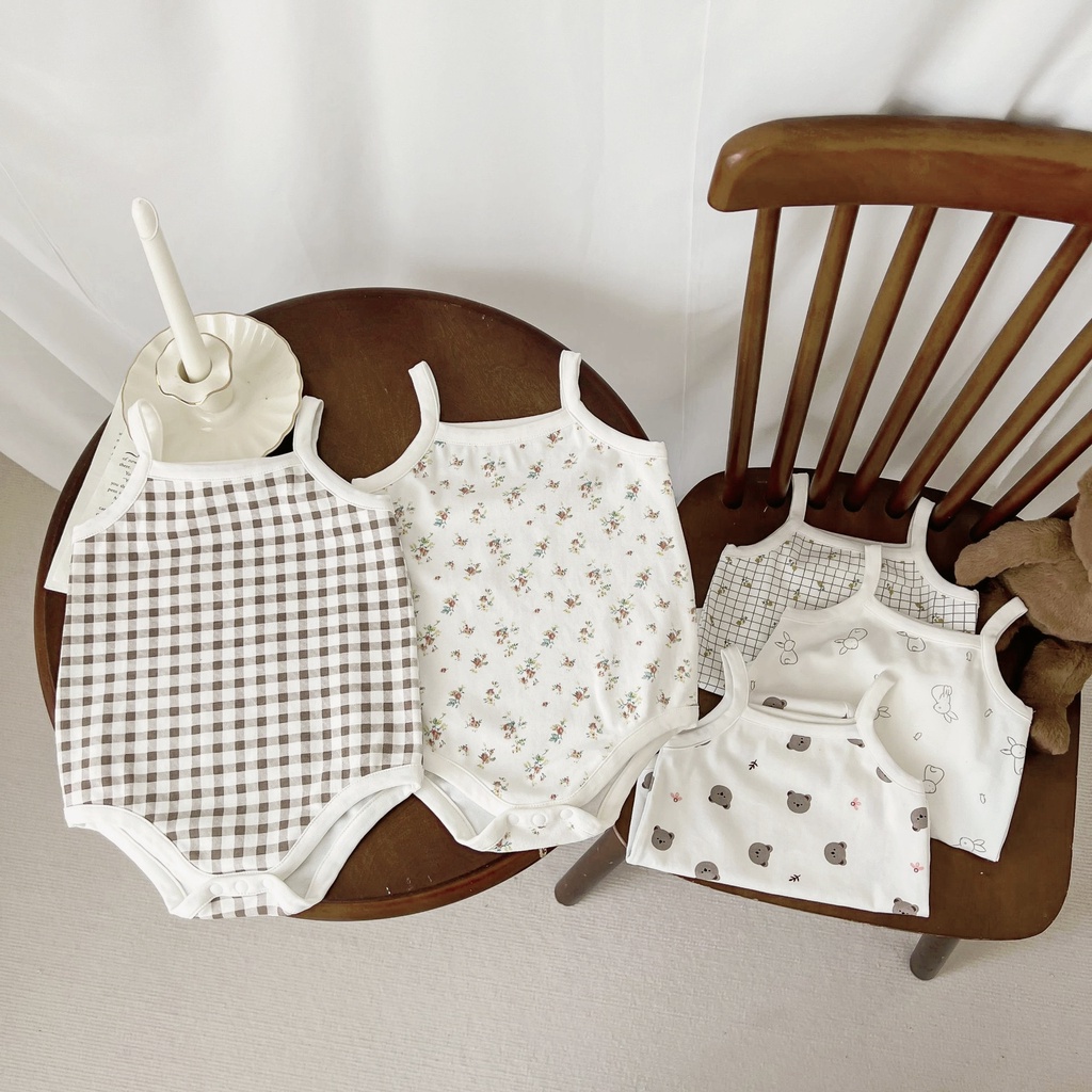 Body GẤU Cho Bé Body Tăm Cho Bé Mã Quần áo Trẻ Em 0-24 Tháng