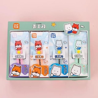 Dao rọc giấy mini cute màu ngẫu nhiên