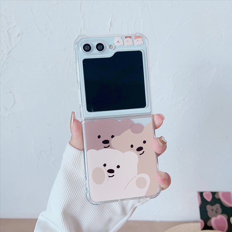 Ốp Lưng In Họa Tiết Dành Cho Điện Thoại Samsung Galaxy Z Flip3 Flip4 Flip 5 Flip5