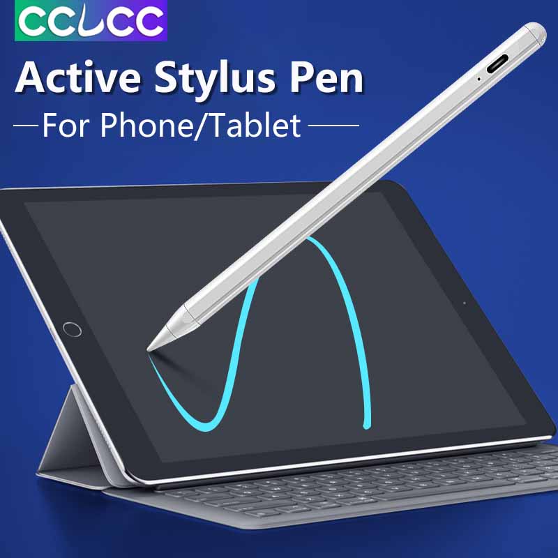 Bút Cảm Ứng CCLCC Cho i-Pad, Active Cho Màn Hình Cảm Ứng Tương Thích Với Apple iPad iPhone Android Máy Tính Bảng