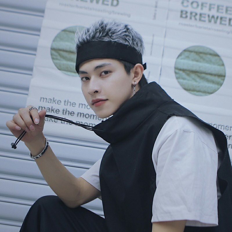 Mũ Lưỡi Trai Gắn Tóc Giả Thời Trang hip hop Cho Nam