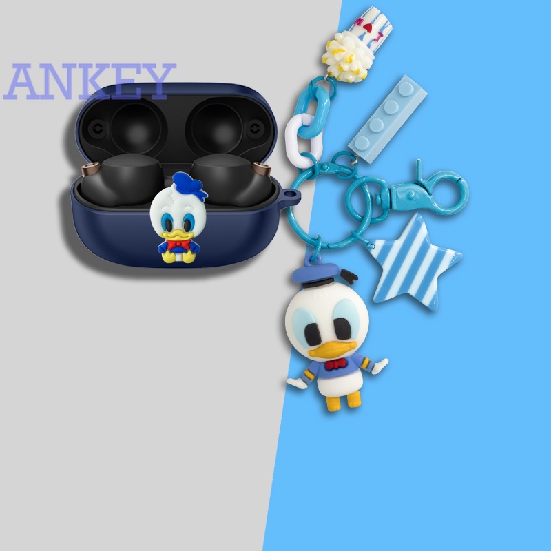 For Sony WF-1000XM5 Case Protective 1000XM5 silicone Cute Cartoon Covers Bluetooth Earphone Shell Headphone Portable