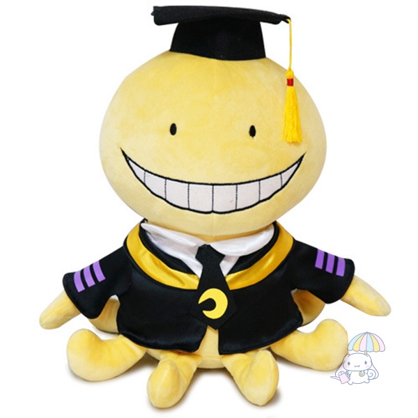 Búp Bê Nhồi Bông Đồ Chơi Mềm Mại Hình Nhân Vật Sát Thủ Korosensei Trong Lớp Học Ám Sát
