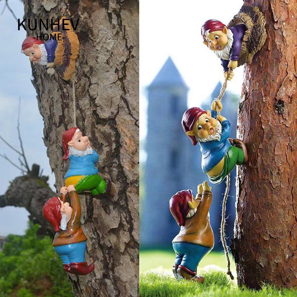 KUNHEV Mô Hình Điêu Khắc Cây Leo Dùng Trang Trí Sân Vườn