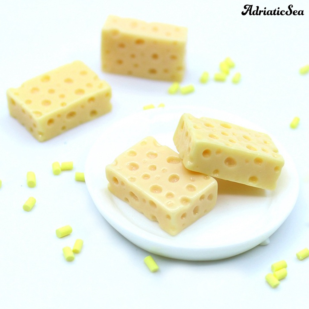 Bộ 10 Mô Hình Bánh Mì Phô Mai Mini Cho Trang Trí Tiểu Cảnh