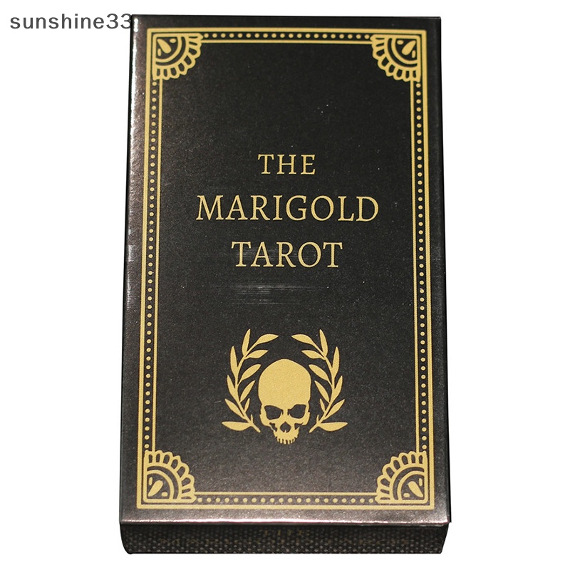 Su 12 * 7cm bộ bài tarot cúc vạn thọ tiên tri bói toán bộ bài gia đình ban tiệc trò chơi bói trò chơi người mới bắt đầu thẻ n
