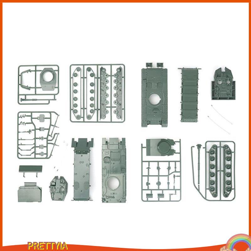 1:72 mô hình xe tăng bọc thép đồ chơi giáo dục tự làm lắp ráp xe tăng lắp ráp mô hình xe bánh xích theo dõi cho bữa tiệc ủng hộ mặt bàn trang trí trẻ em