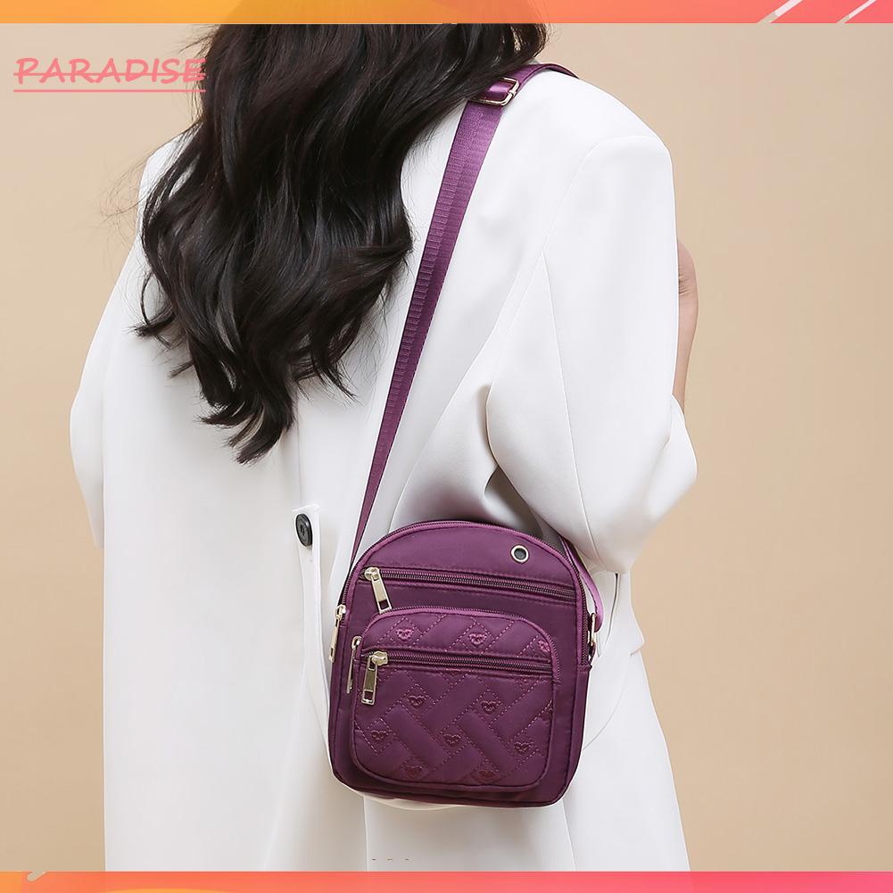 Túi Đeo Chéo Vải oxford Thời Trang Cho Phụ Nữ Trung Niên 1.vn