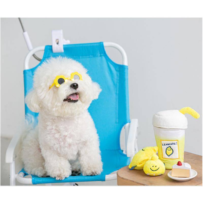 Đồ chơi cho chó squeaker trà chiều cà phê bánh mì kẹp tiếng chó mèo đồ chơi mèo đồ chơi nhai xương gà