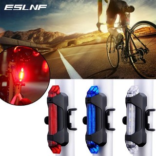 ESLNF 5 Đèn Led Xe Đạp Đèn Hậu Mtb Đèn Cảnh Báo Xe Đạp Có Sạc Usb Đèn Hậu Xe Đạp Đèn Gắn Xe Đạp