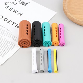 6/10 cái hair perm rods hair curling rollers perming rods curlers cold wave rods