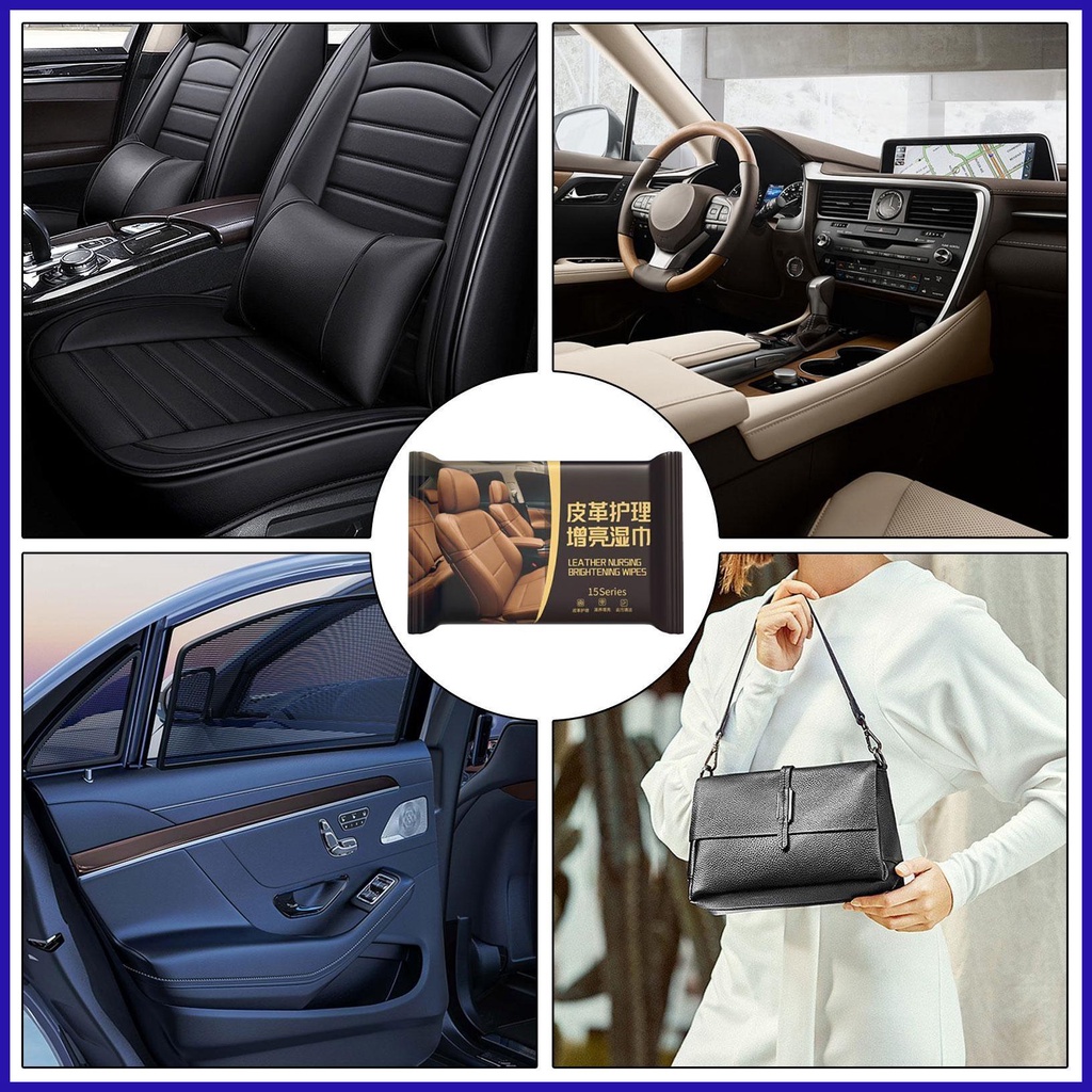 Khăn lau ô tô khăn lau ô tô khăn lau nội thất ô tô khăn ướt khăn lau ghế ô tô 15/80 cái khăn lau ẩm sạch robpvn