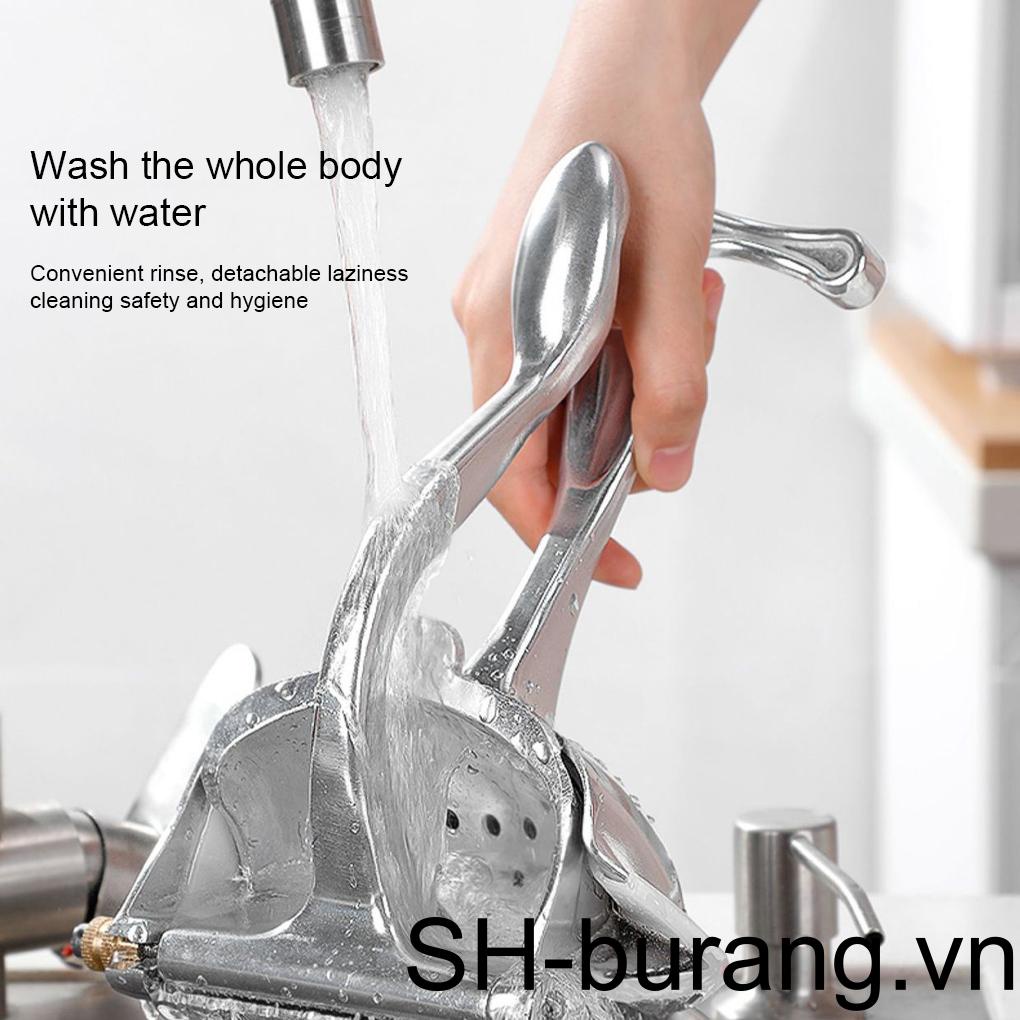 Hướng dẫn sử dụng hợp kim nhôm cầm tay máy ép trái cây có thể giặt tái sử dụng