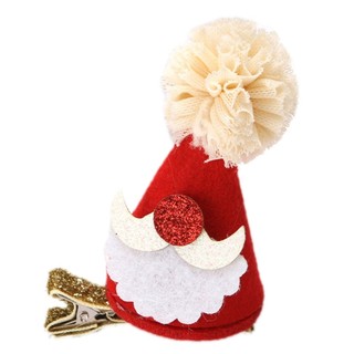 Bờm Cài Tóc Hình Nón Ông Già Noel