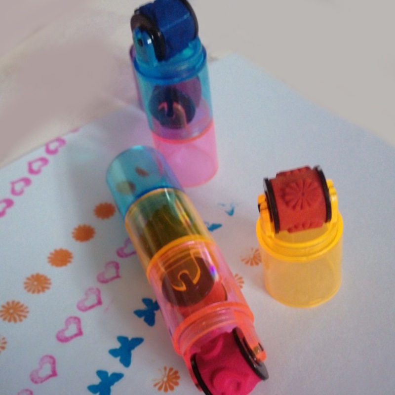 Sổ Mực Lăn Vẽ Tranh Hoạt Hình diy Cho Bé