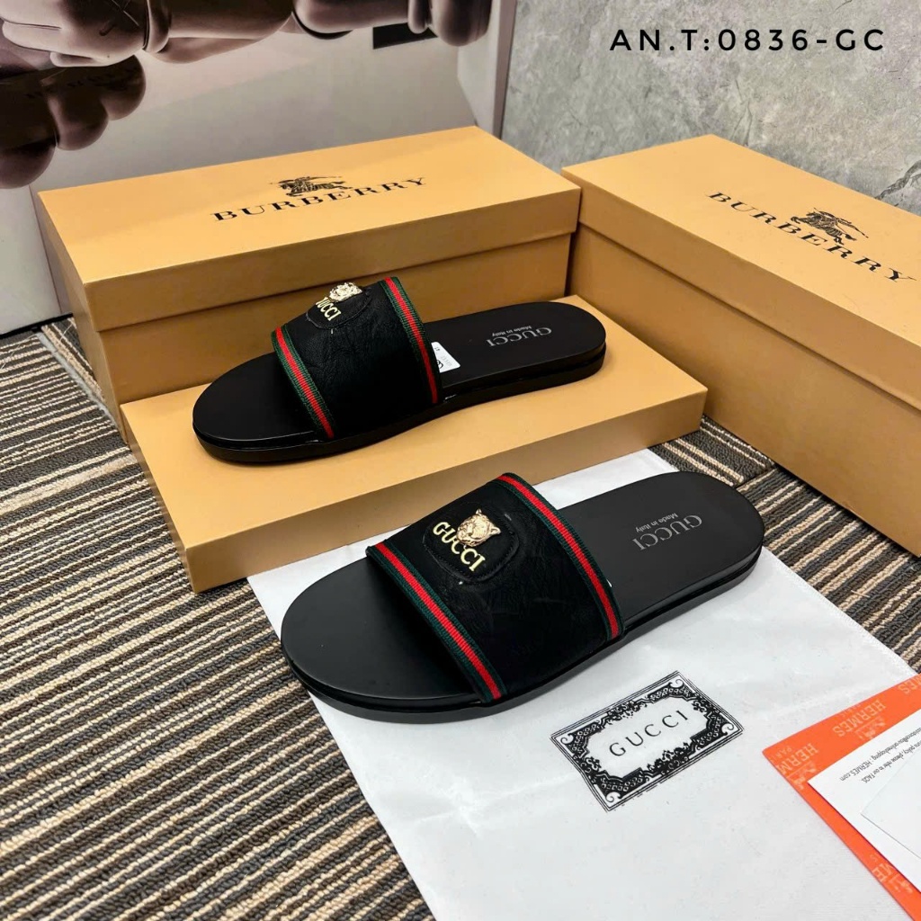 Dép Da Nam Hot Nhất Dép Nam Quai Ngang Thời Trang Bản Mới Xướng DL02  Hàng Đẹp