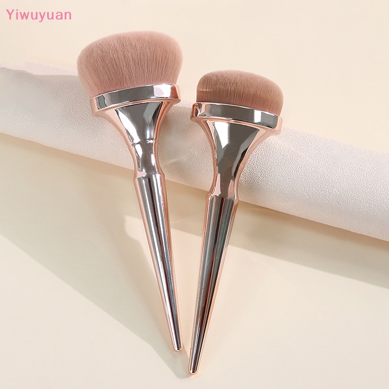 < Yuyuan > Bộ Cọ Trang Điểm Nền Phấn Mắt Phấn Má Hồng Mềm Mại Với Tay Cầm Màu Vàng Đồng Hiệu Dna Mới