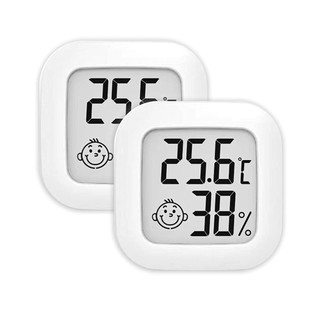 Nhiệt kế trong nhà mini lcd nhiệt độ kỹ thuật số phòng đo ẩm cảm biến đo độ ẩm nhiệt kế trong nhà nhiệt độ