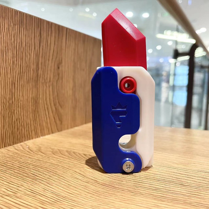 Mới in 3d trọng lực dao thần tài đồ chơi bằng nhựa cà rốt dao giác quan lo lắng trẻ em ủng hộ bữa tiệc sinh nhật pinata quà tặng goodie fillers giải nén thẻ đẩy