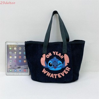 Túi vải dalton stitch, túi tote chữ, túi xách dễ thương túi đeo vai mommy bag travel