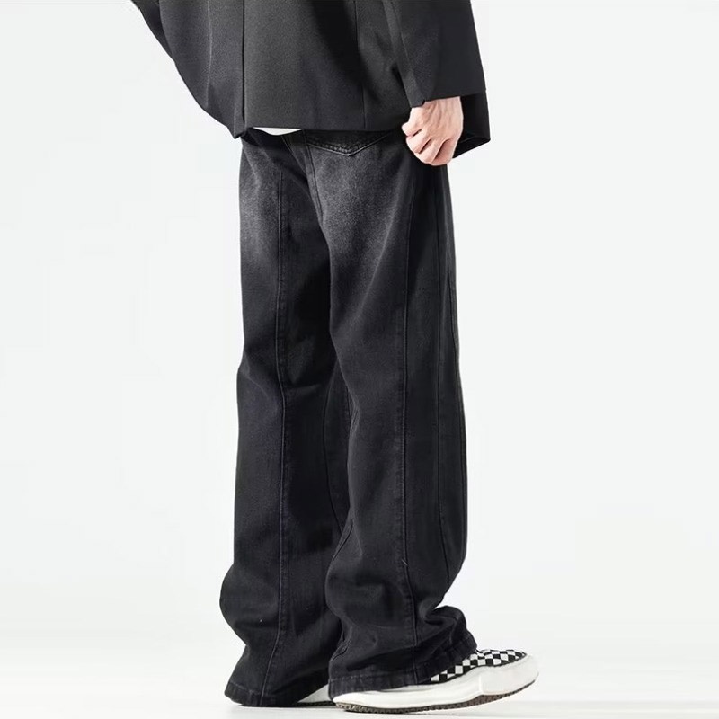 Quần jean VUNC ống suông thời trang đơn giản dành cho nam