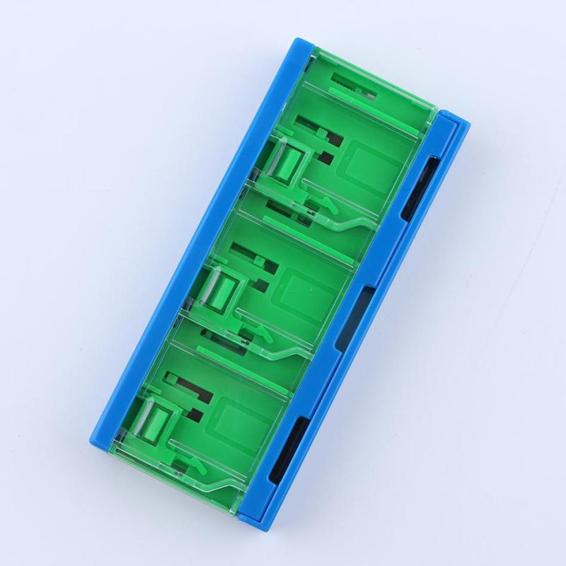 Hộp đựng thẻ trò chơi đẩy cho thẻ trò chơi nintendo switch & switch oled / lite, với 6 khe cắm thẻ trò chơi ns cartridge