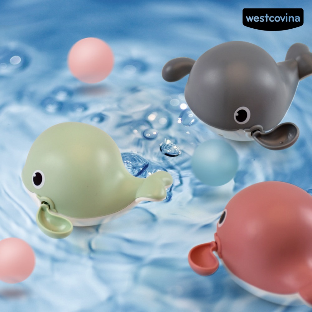 [COD]♋Đồ Chơi Lên Dây Cót Hình Cá Voi Hoạt Hình Cho Bé Chơi Khi Tắm