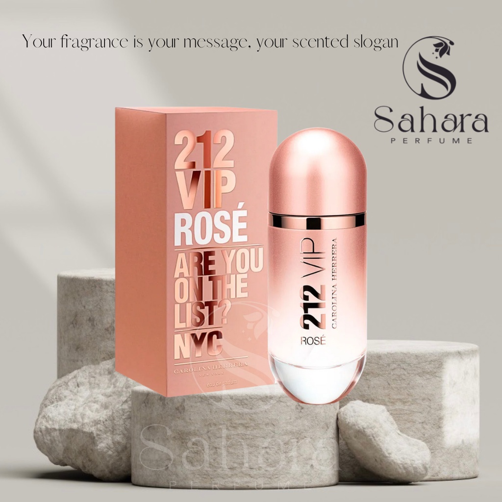 212 VIP Rose EDP 80ml | Nước hoa nữ Carolina Herrera | Sahara Perfume
