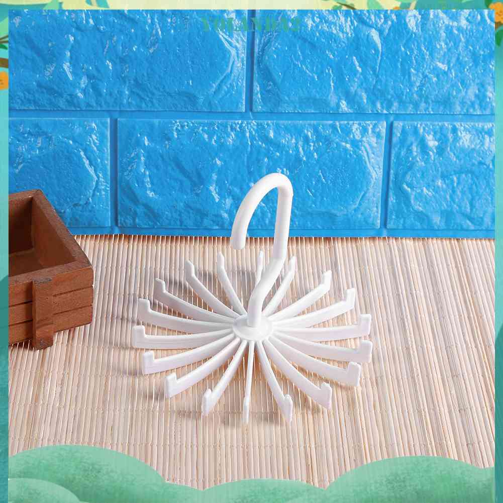 Giá Đỡ 18 Móc Treo Khăn Choàng, Thắt Lưng Tiện Lợi