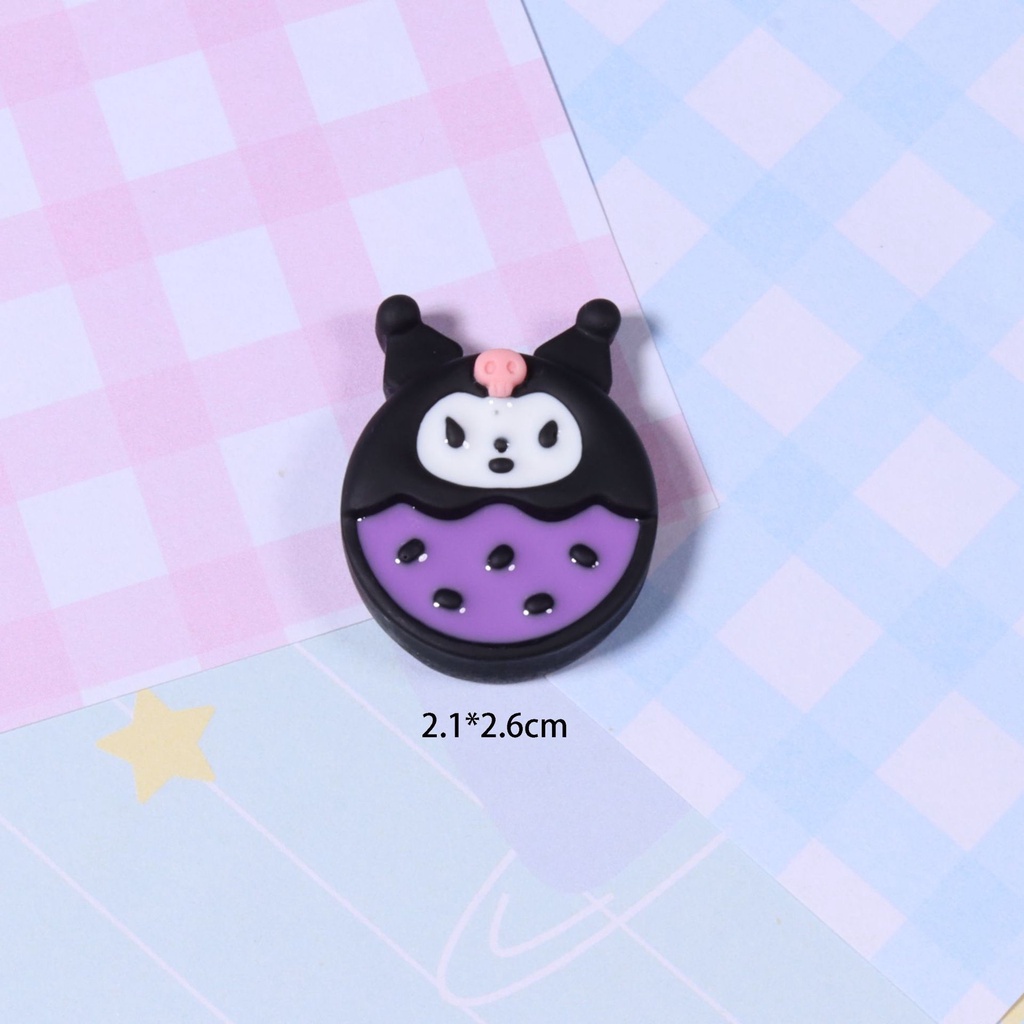 Charm trang trí nhân vật hoạt hình SANRIO | charm deco điện thoại kẹp tóc DIY