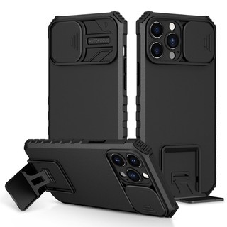 Ốp điện thoại chống sốc có giá đỡ bảo vệ cho iphone 13 12 pro max