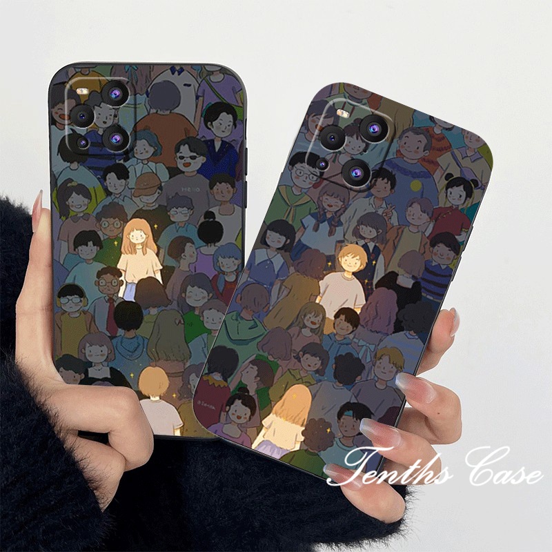 Casing Samsung A14 A54 A34 A04 A04s A04E A13 A23 A53 A73 A33 A03s A02s M02s A52 A32 A22 A12 A71 A51 A50 A50s A30s S23 S22 Ultra 2023 Ốp Điện Thoại Cho