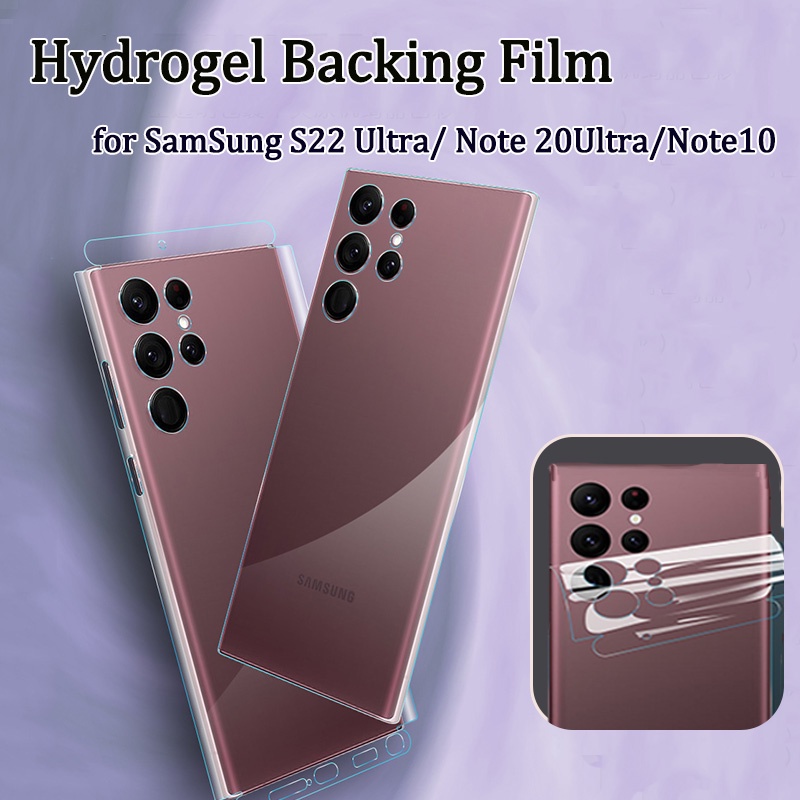Miếng Dán Hydrogel Bảo Vệ Mặt Sau Cho Samsung S23 Ultra / S22 / Note 20Ultra / Note10 Samsung S23 / S22 / Note20 / Note10
