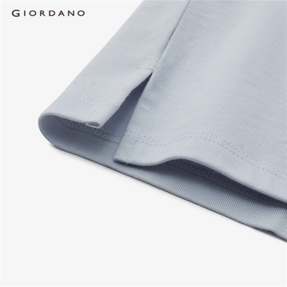 GIORDANO WOMEN Flower print crewneck short sleeve cotton tee 05393393