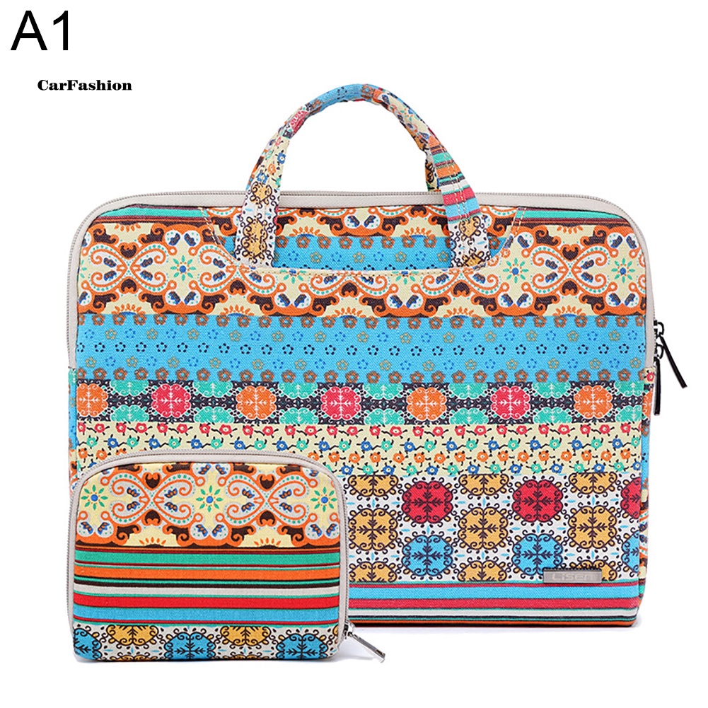 Túi Đựng Laptop Macbook 13.3 / 15.6 inch Hoạ Tiết Thổ Cẩm