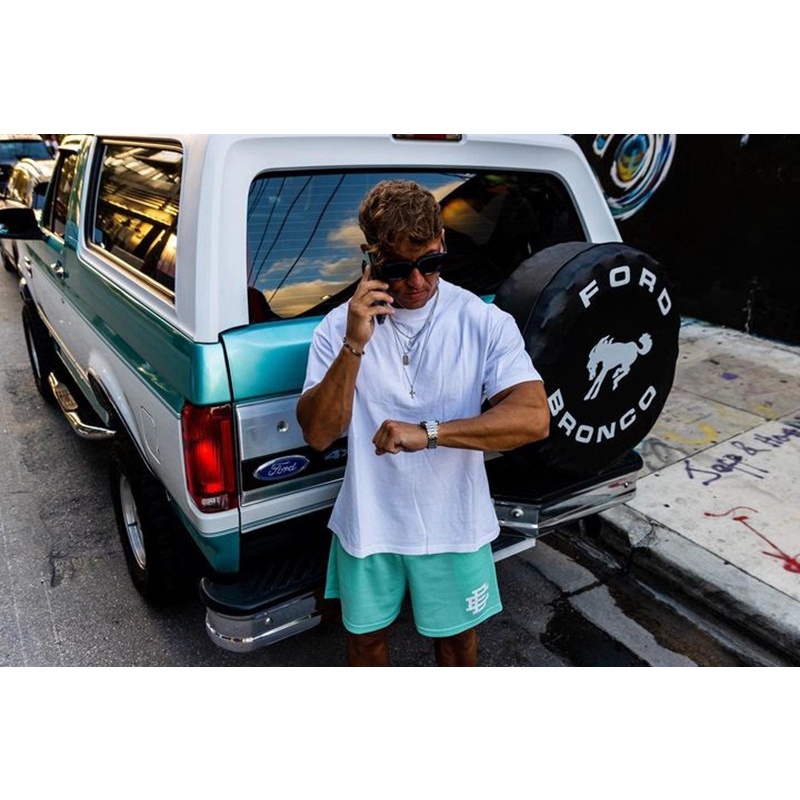 Eric Emanuel Mới EE Quần Short Thể Thao Bóng Rổ Chạy Bộ Đường Phố Nhanh Khô Thông Thường Mỹ