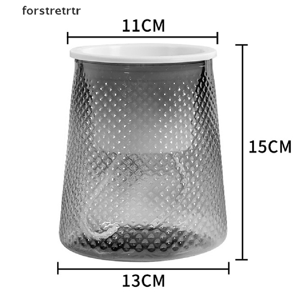 1 Chậu Cây Tự Tưới Nước Hình Tròn Mini Bằng Nhựa