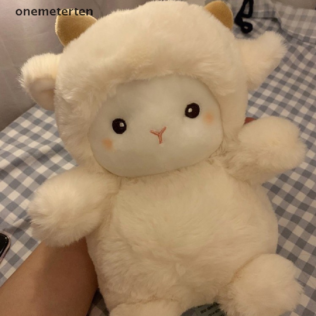 Thú Nhồi Bông Hình Con Cừu 25CM Siêu Dễ Thương