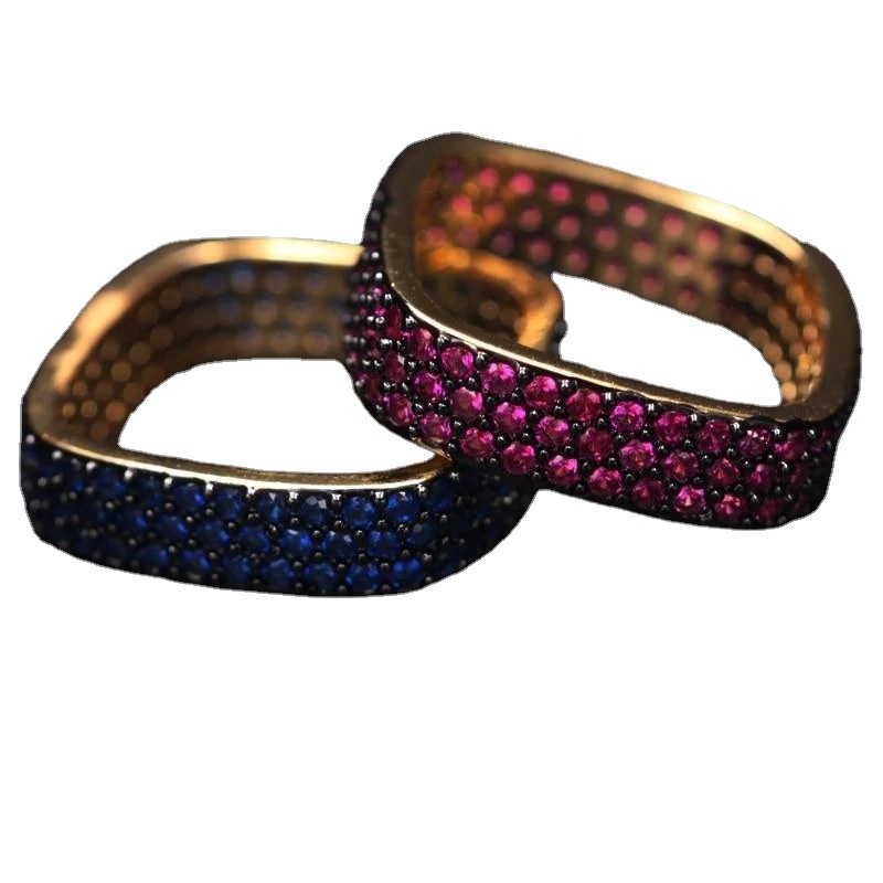 Nhẫn Đính Đá Zircon Thời Trang Cho Nam