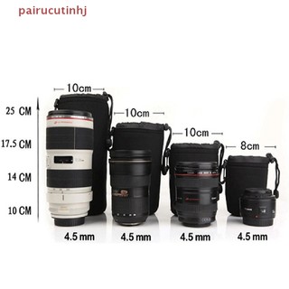 Cặp Túi Dây Rút Chống Nước Đựng Ống Kính Máy Ảnh Kích Thước S M L XL
