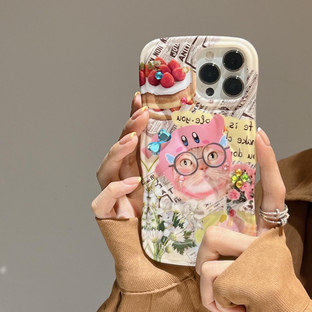Ốp Điện Thoại TPU Dẻo Trong Suốt Họa Tiết Hoạt Hình Chú Mèo Dễ Thương Chống Sốc / Bụi Bẩn Cho iPhone 14 13 Pro Max 12 11