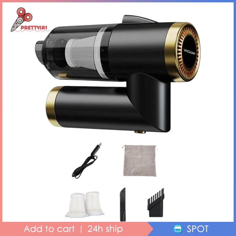 Máy Hút Chân Không Cầm Tay Prettyia1 9000PA Công Suất Cao Di Động Có Giác Hút Cho Ghế Sofa Xe Hơi