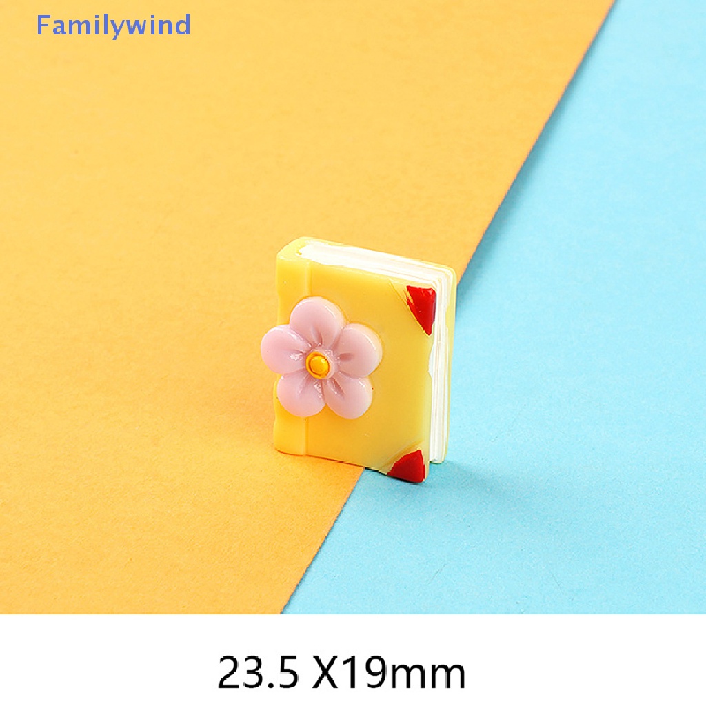 Mô Hình Sách Kẹo Cao Su Mini Trang Trí Nhà Búp Bê / Ốp Điện Thoại