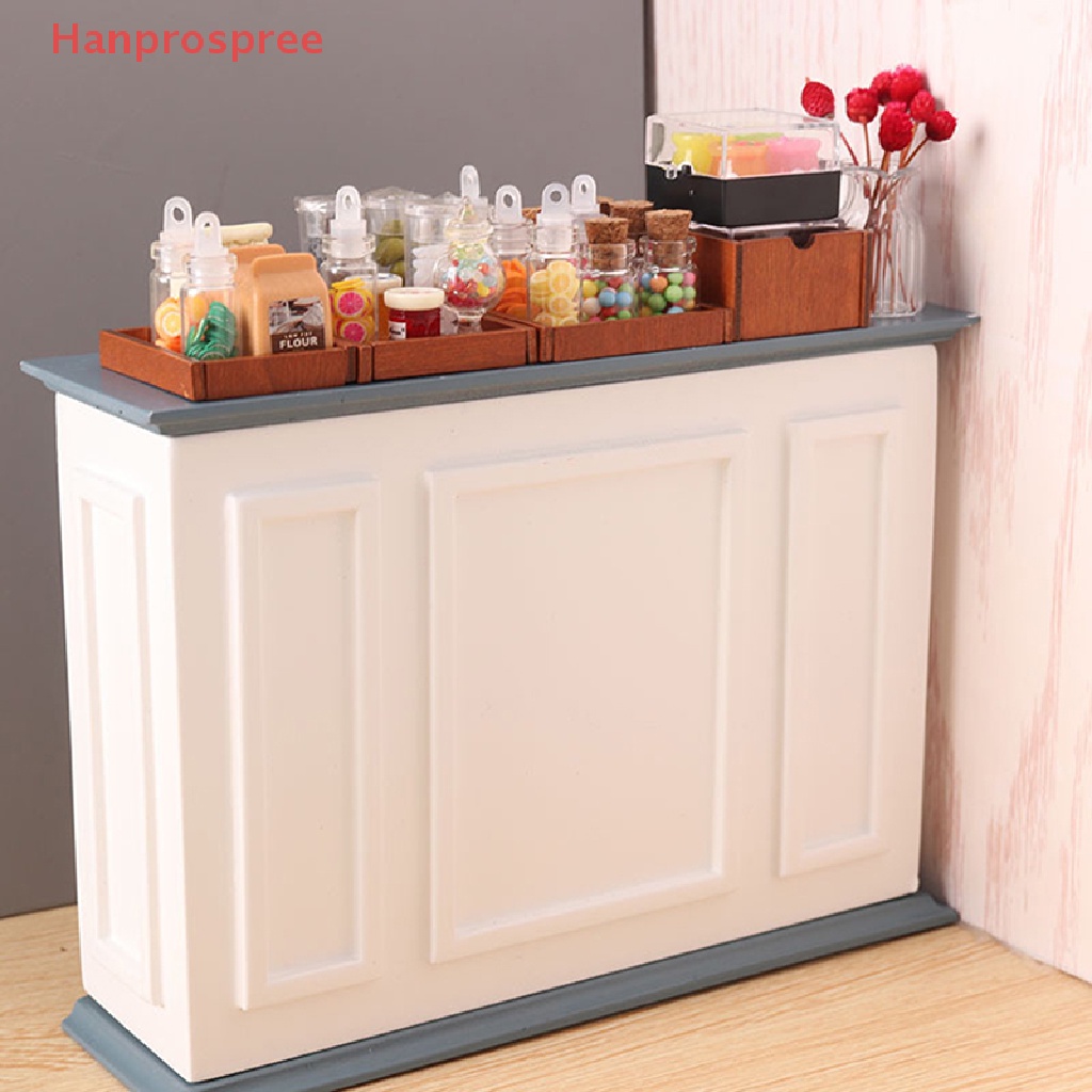 Mô Hình Tủ Bếp Lửa Mini Tỉ Lệ 1: 6 Trang Trí Nhà Búp Bê