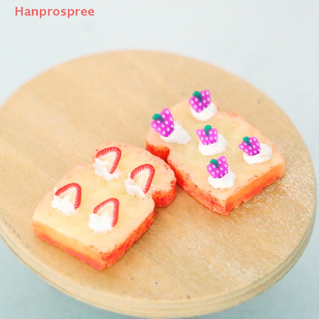 Mô Hình Bánh Mì Trái Cây Trang Trí Nhà Búp Bê DIY