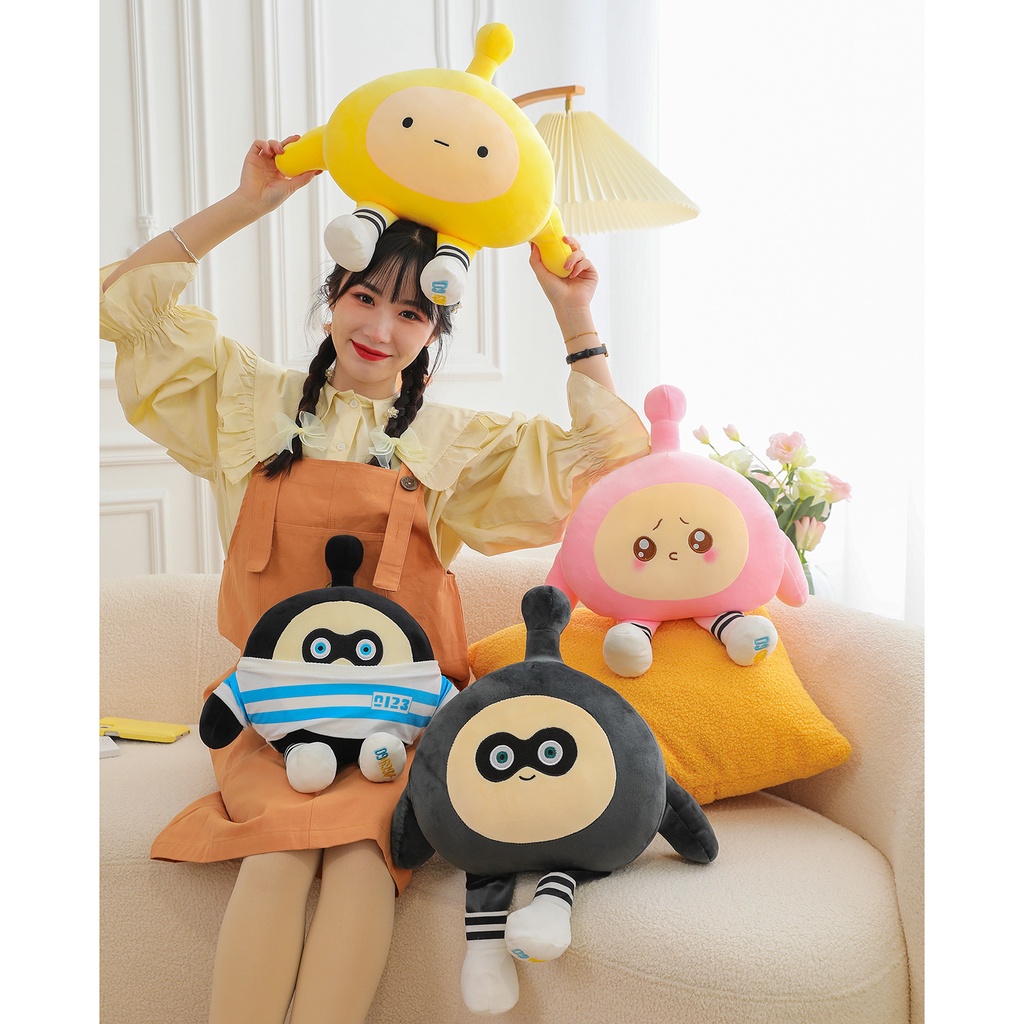 Thú Nhồi Bông Hình Động Vật 50cm Dễ Thương Cho Bé