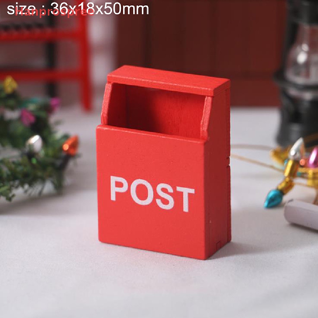 1 Mô Hình Thùng Thư Mini 1: 12 Dùng Trang Trí Nhà Búp Bê DIY