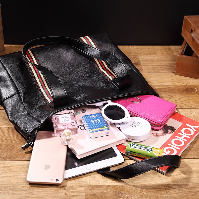 M97-Túi Xách Da Mềm Sức Chứa Lớn Phong Cách Mới Cho Nữ Phù hợp với máy tính xách tay 14 inch