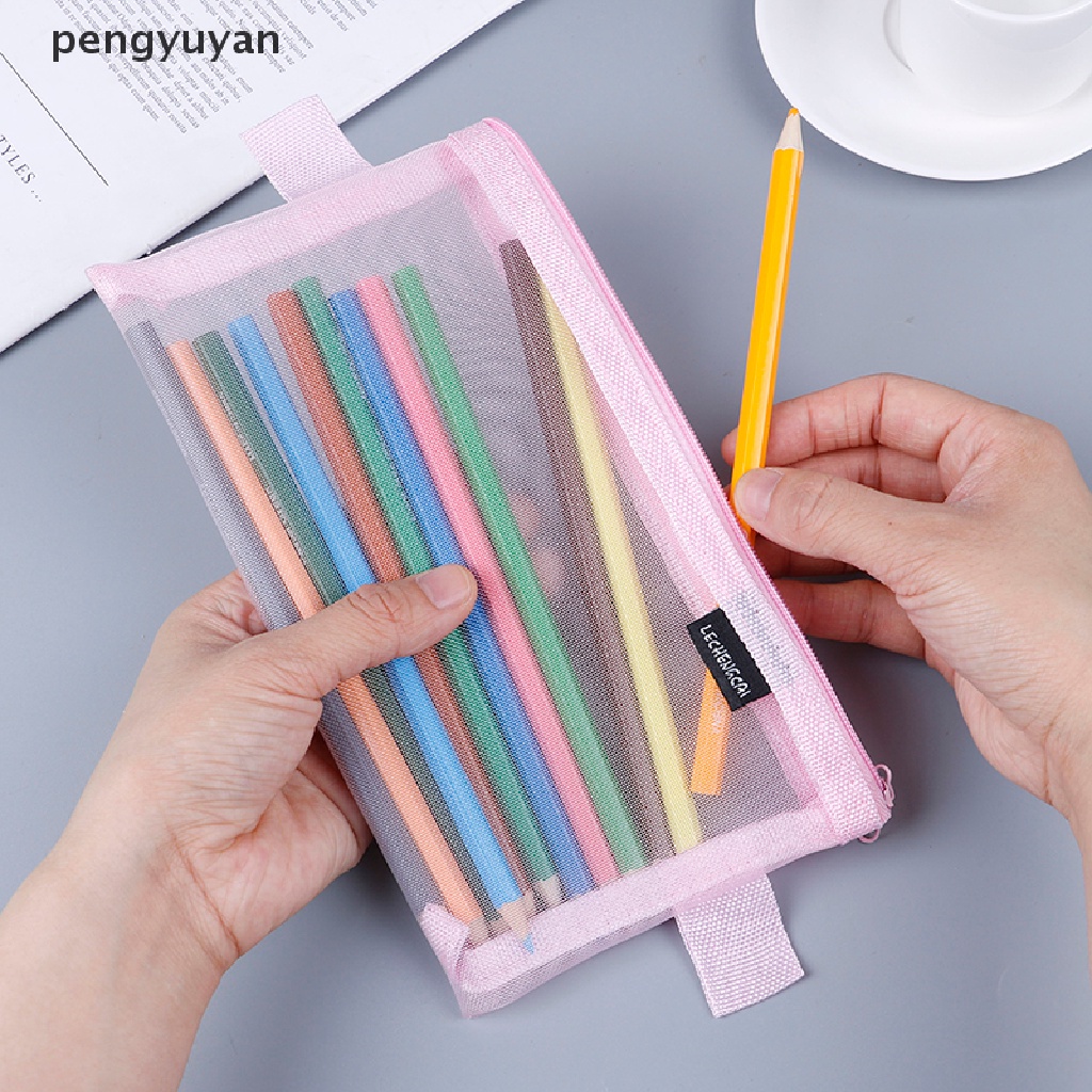 1 Túi Lưới Đựng Mỹ Phẩm Trong Suốt Đơn Giản Dùng Khi Đi Du Lịch